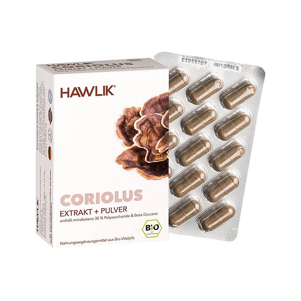 Coriolus Extrakt + Pulver