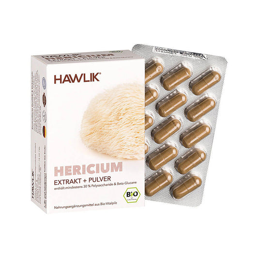 Hericium Extrakt + Pulver (Bio)