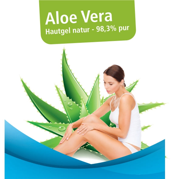 Aloe Vera Hautgel pur 98,3%