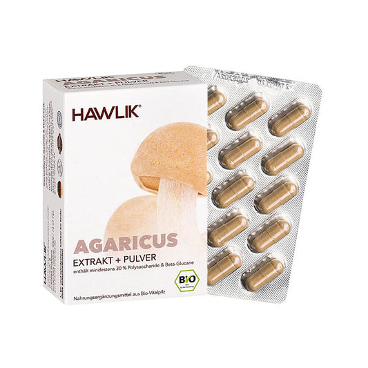 Agaricus Extrakt + Pulver (Bio)