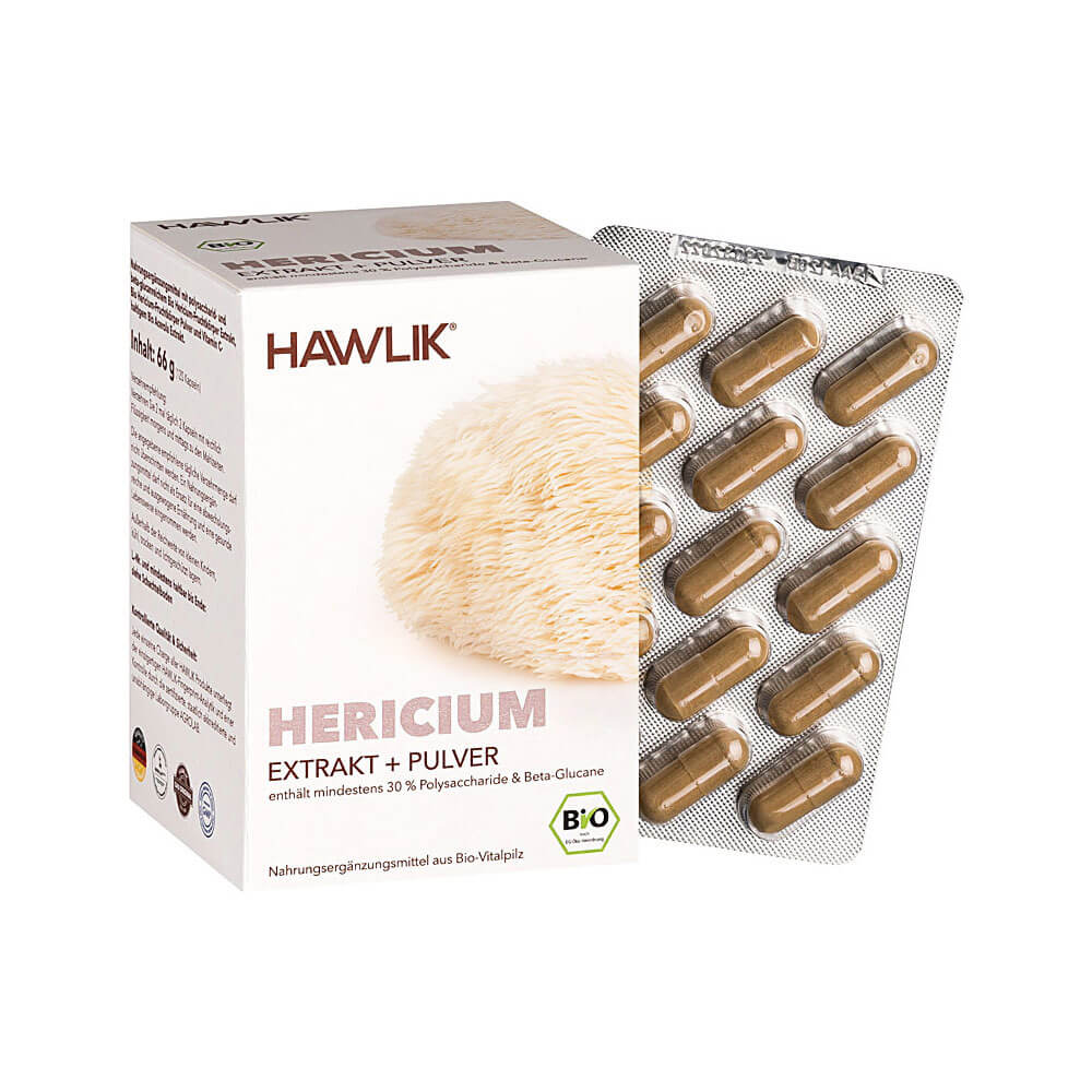Hericium Extrakt + Pulver (Bio)