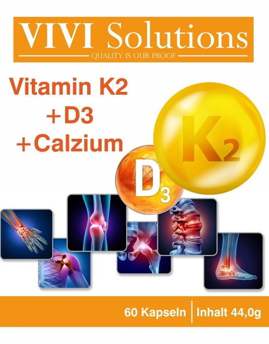 Vitamin K2 + Vitamin D3 + Calcium