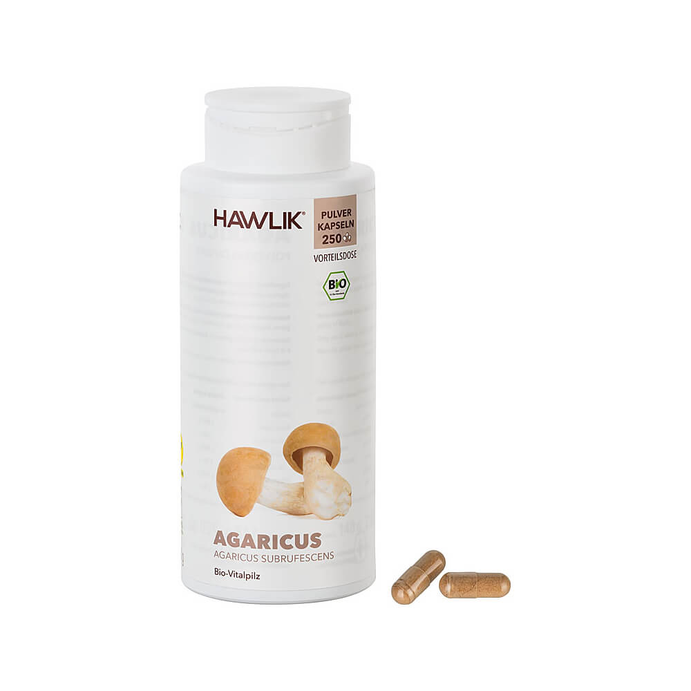 Agaricus Pulverkapseln (Bio)