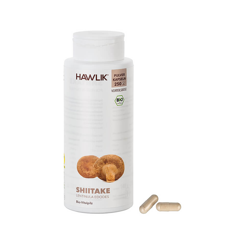 Shiitake Bio Pulverkapseln