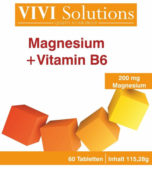 Magnesium 200 mg + vitamine B6