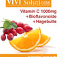 Vitamine C 1000 mg + Bioflavoids + Rozenbottel